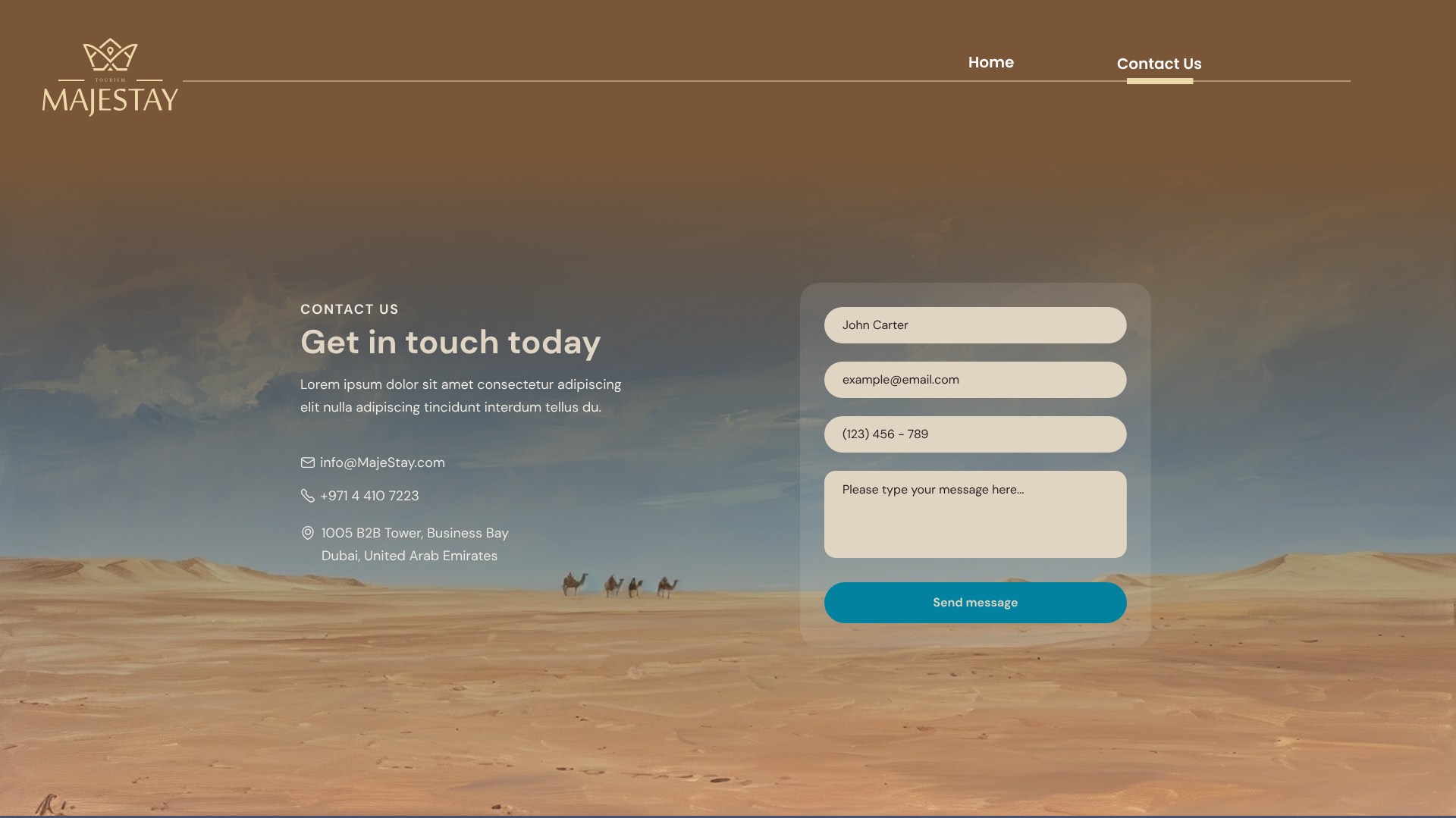 Contact MajeStay — Get in touch today. Visit us at 1005 B2B Tower, Business Bay, Dubai, United Arab Emirates.